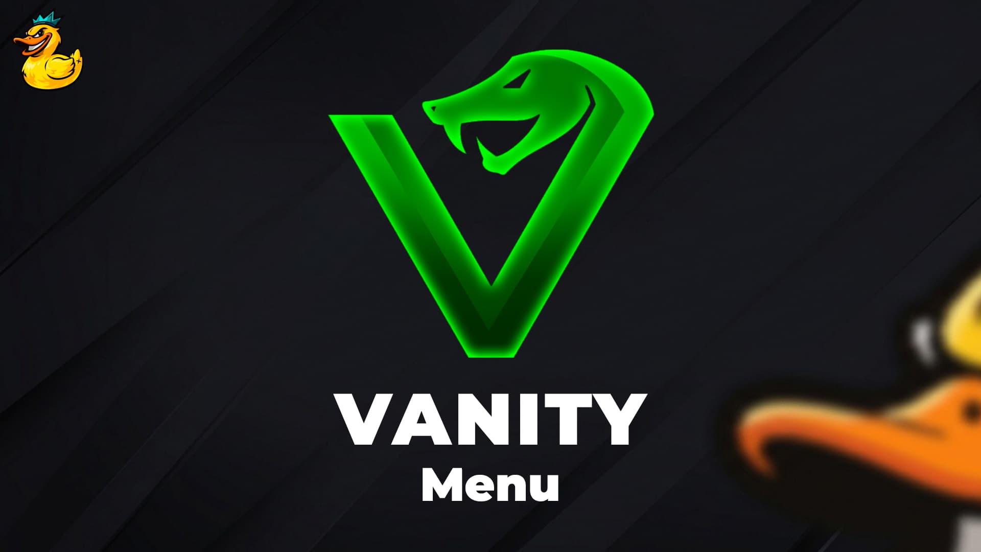 Vanity Menu